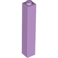 Plaatje in Gallery viewer laden, LEGO® los onderdeel Steen in kleur Lavendel 2453b