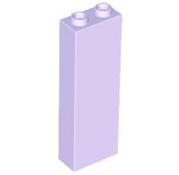 Plaatje in Gallery viewer laden, LEGO® los onderdeel Steen in kleur Lavendel 2454