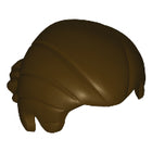 LEGO® los onderdeel Haar in kleur Donker Bruin 17630