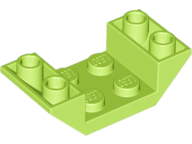 LEGO® los onderdeel Dakpan Omgekeerd in kleur Limoen 4871