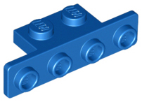 LEGO® los onderdeel Beugel in kleur Blauw 2436b