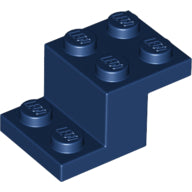 LEGO® los onderdeel Beugel in kleur Donkerblauw 18671