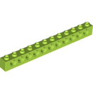 LEGO® los onderdeel Technische Steen in kleur Limoen 3895