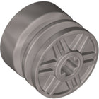 LEGO® los onderdeel Wiel in kleur Zilver 55982