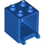 Plaatje in Gallery viewer laden, LEGO® los onderdeel Container in kleur Blauw 4345