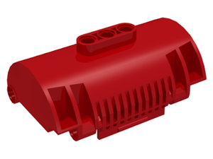 LEGO® los onderdeel Cilinder in kleur Rood 15361