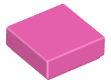 LEGO® los onderdeel Tegel Algemeen Donker Roze 3070b