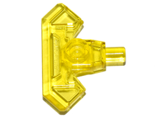 Plaatje in Gallery viewer laden, LEGO® los onderdeel Wapen in kleur Doorzichtig Geel 22407