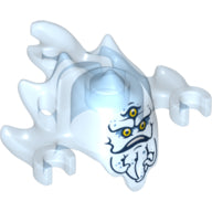 s Ghostbusters Ghost met Three Eyes Pattern in Doorschijnend Medium Blauw