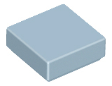 LEGO® los onderdeel Tegel Algemeen in kleur Zandblauw 3070b
