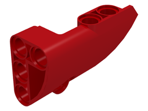 LEGO® los onderdeel Technisch Paneel in kleur Rood 87086