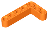 Plaatje in Gallery viewer laden, LEGO® los onderdeel Technische Hefbalk in kleur Oranje 32526