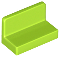 LEGO® los onderdeel Paneel in kleur Limoen 4865b