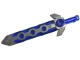 Plaatje in Gallery viewer laden, LEGO® los onderdeel Wapen Doorzichtig Donkerblauw 24108pb01
