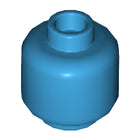 LEGO® los onderdeel Hoofd in kleur Donker Azuurblauw 3626c