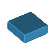 LEGO® los onderdeel Tegel Algemeen Donker Azuurblauw 3070b