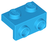 LEGO® los onderdeel Beugel in kleur Donker Azuurblauw 99781