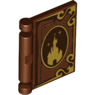 Plaatje in Gallery viewer laden, LEGO® Accessoire met Motief Roodachtig Bruin 24093pb08