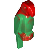 Plaatje in Gallery viewer laden, LEGO® los onderdeel Luchtdier in kleur Groen 27062pb02