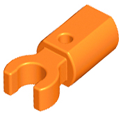 Plaatje in Gallery viewer laden, LEGO® los onderdeel Staaf in kleur Oranje 11090