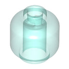 LEGO® los onderdeel Hoofd Doorzichtig Lichtblauw 28621