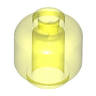 LEGO® los onderdeel Hoofd Doorzichtig Neon Groen 28621