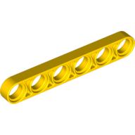 LEGO® los onderdeel Technische Hefbalk in kleur Geel 32063