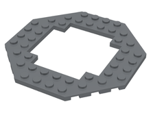 Plaatje in Gallery viewer laden, LEGO® Plaat Aangepast Donker Blauwachtig Grijs 6063