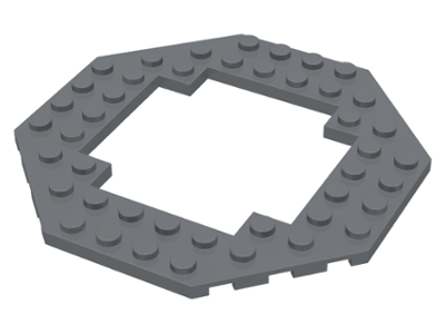 LEGO® Plaat Aangepast Donker Blauwachtig Grijs 6063