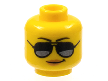 Plaatje in Gallery viewer laden, LEGO® los onderdeel Hoofd in kleur Geel 3626cpb1778