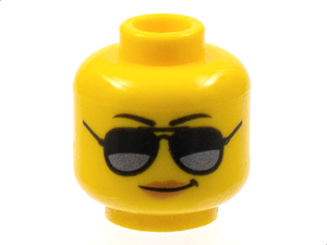LEGO® los onderdeel Hoofd in kleur Geel 3626cpb1778