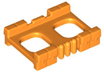LEGO® los onderdeel Lijf Accessoire in kleur Oranje 27145