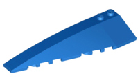 LEGO® los onderdeel Wig in kleur Blauw 50955