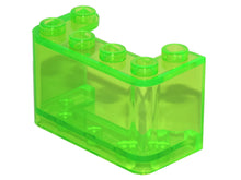 Plaatje in Gallery viewer laden, LEGO® los onderdeel Voorruit Doorschijnend Helder Groen 4594