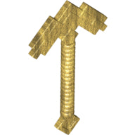 LEGO® los onderdeel Accessoire in kleur Parel Goud 18789