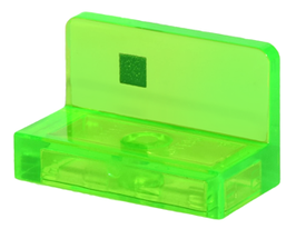 LEGO® Paneel met Motief Doorschijnend Helder Groen 4865pb069