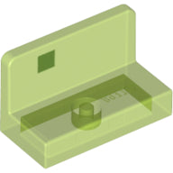 LEGO® Paneel met Motief Doorschijnend Helder Groen 4865pb069