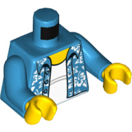Plaatje in Gallery viewer laden, LEGO® Lijf met Motief Donker Azuurblauw 973pb2731c01