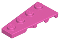 Plaatje in Gallery viewer laden, LEGO® los onderdeel Wig Plaat in kleur Donker Roze 41770