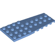 LEGO® los onderdeel Wig Plaat in kleur Medium Blauw 14181