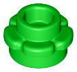 LEGO® los onderdeel Plaat Rond in kleur Fel Groen 24866