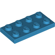 LEGO® los onderdeel Plaat Algemeen Donker Azuurblauw 3020