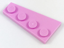 Plaatje in Gallery viewer laden, LEGO® los onderdeel Wig Plaat in kleur Fel Roze 41769