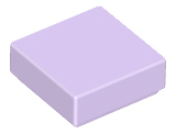 LEGO® los onderdeel Tegel Algemeen in kleur Lavendel 3070b