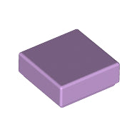 Plaatje in Gallery viewer laden, LEGO® los onderdeel Tegel Algemeen in kleur Lavendel 3070b