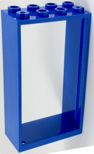 Plaatje in Gallery viewer laden, LEGO® los onderdeel Deurkozijn in kleur Blauw 60599