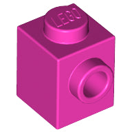 LEGO® los onderdeel Steen Aangepast Donker Roze 87087