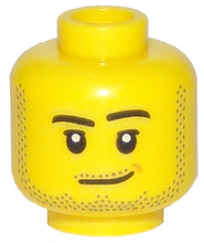 Plaatje in Gallery viewer laden, LEGO® los onderdeel Hoofd in kleur Geel 3626cpb1966