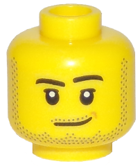 LEGO® los onderdeel Hoofd in kleur Geel 3626cpb1966