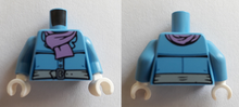 Plaatje in Gallery viewer laden, LEGO® onderdeel Lijf met Motief Medium Blauw 973pb3311c01